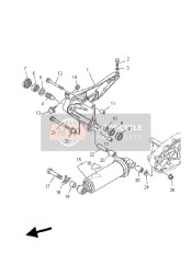 Bras arrière & Suspension